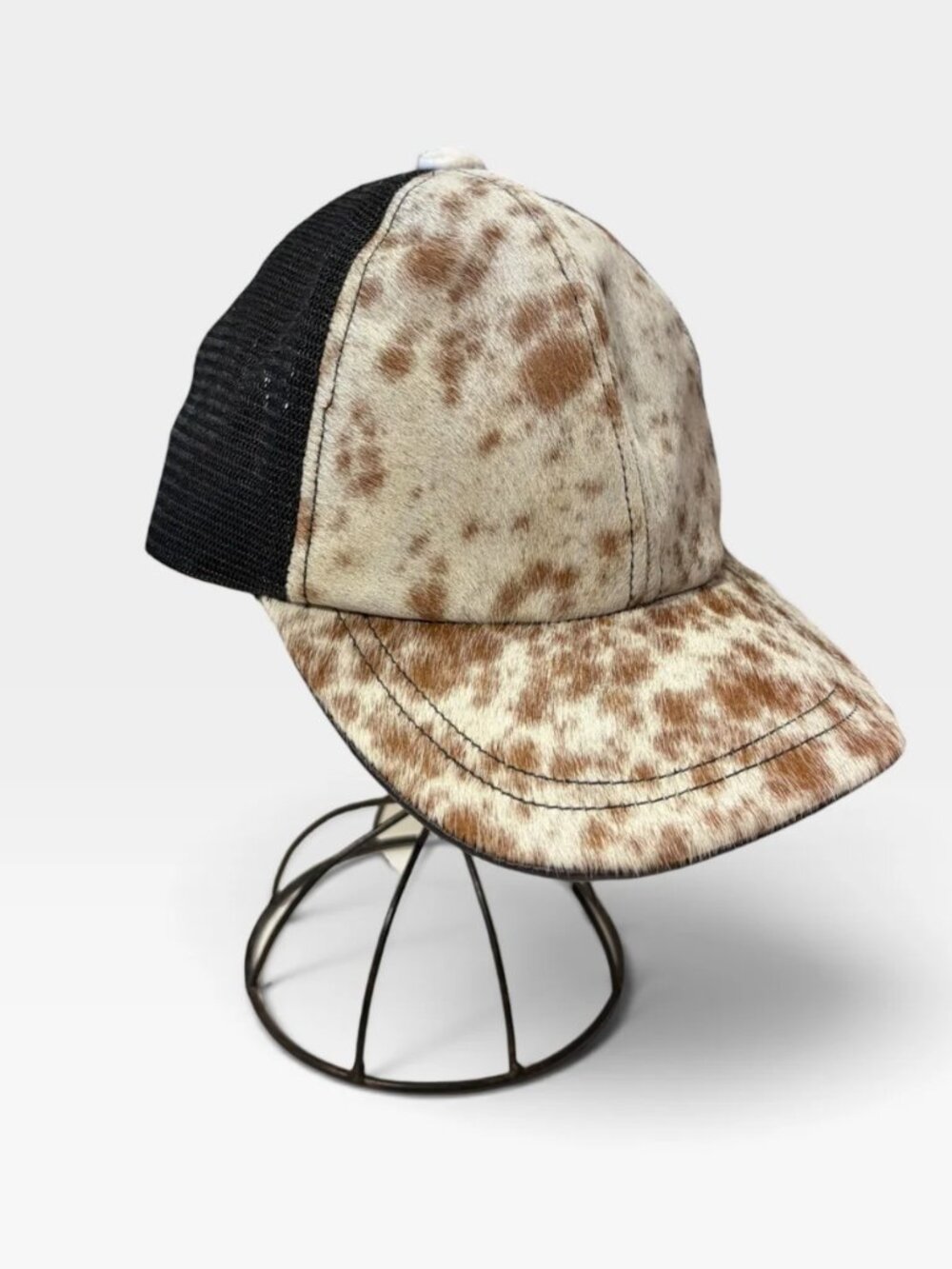 Cowhide Brown Hat
